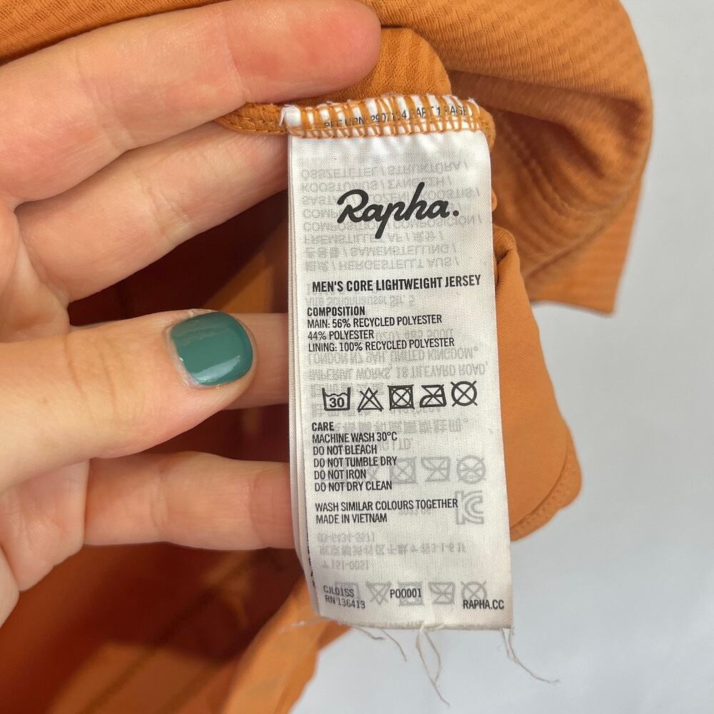 Rapha Core Lightweight Jersey Full Zip Short Slee… - image 8